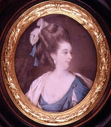 Mme Yates, une actrice, 1776